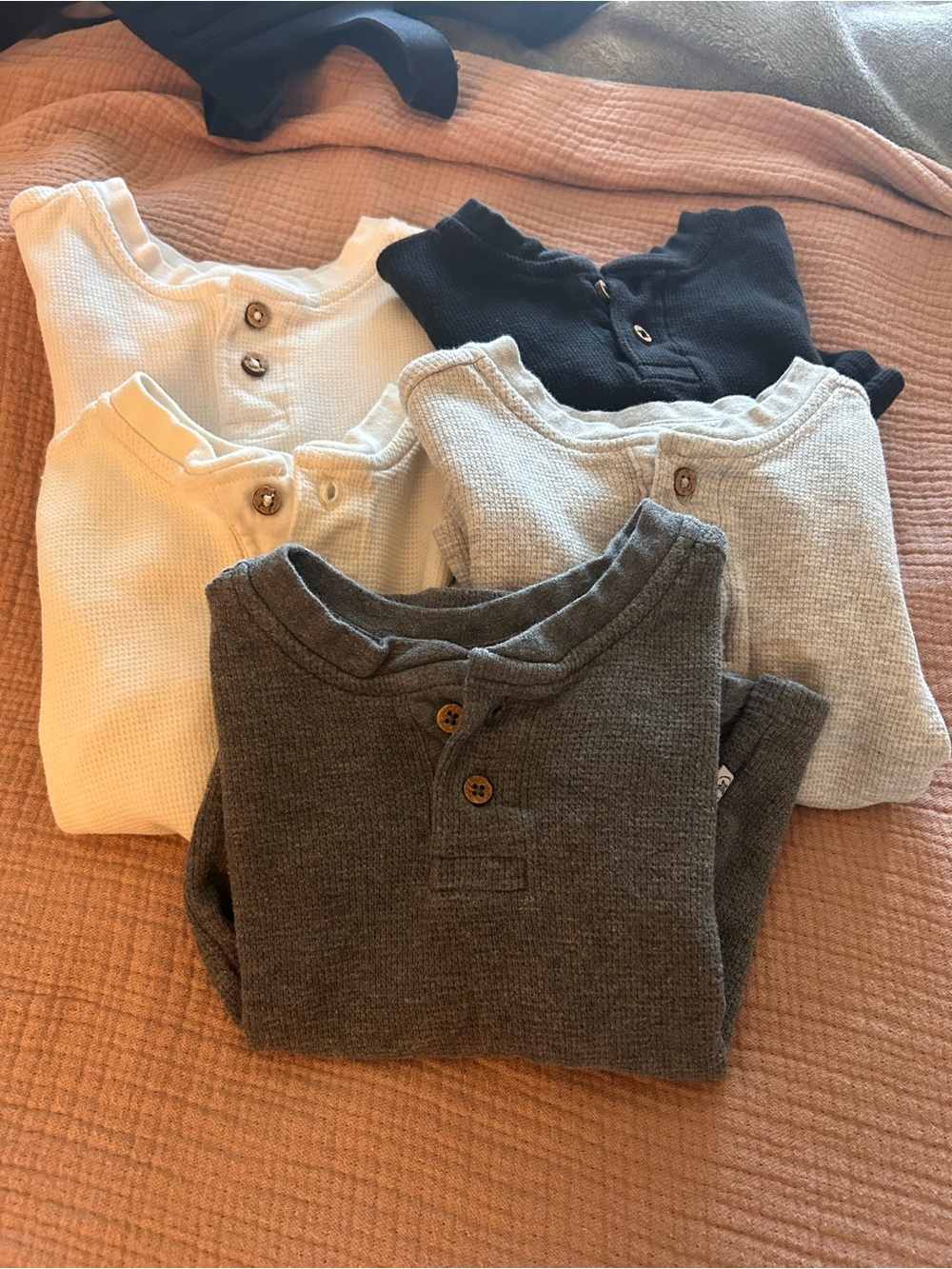 Honest Baby Organic Cotton Thermal Shirts